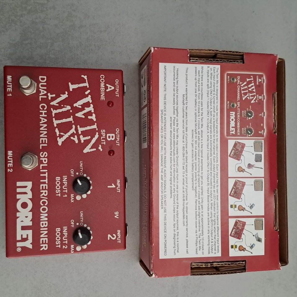 Morley Twin Mix Dual Channel Splitter/Combiner