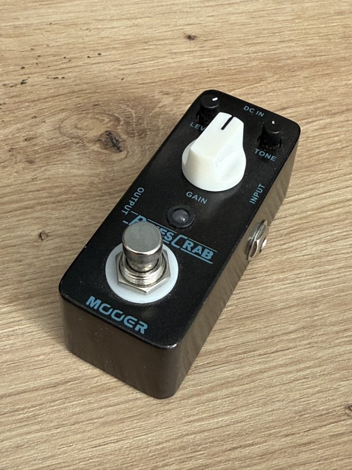 Mooer Blues Crab - Pedal Overdrive [VENDIDO]