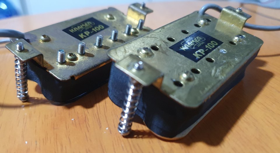 Set Pastillas Guitarra Kramer Baretta II KP-100 ESP Japan de segunda mano · Foto 4 de 9 · Valencia · 129 €