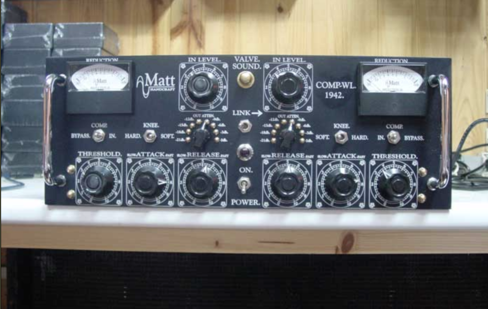 Matt Tube Vari Mu Compressor Matt Audio w1942 de segunda mano · Barcelona · 2200 €