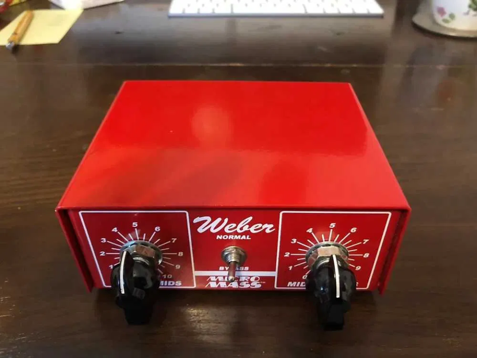 Atenuador Weber Micro MASS Lite USA Para amplificador de guitarra eléctrica