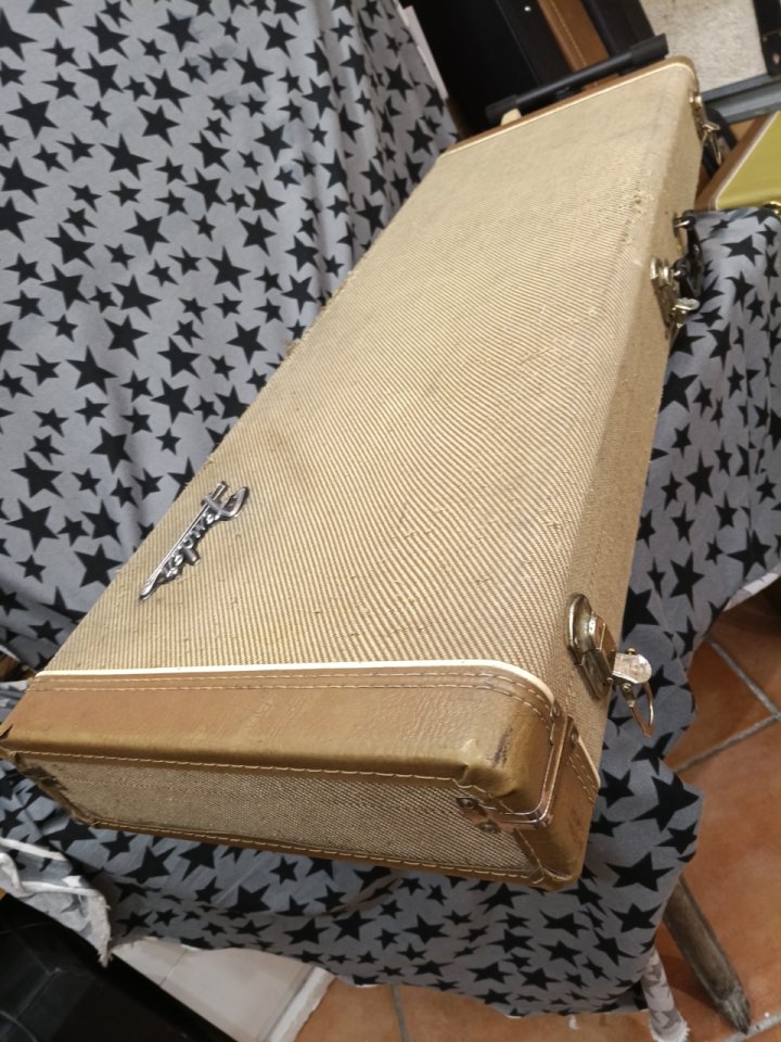 Estuche vintage twing relic  70s/80s