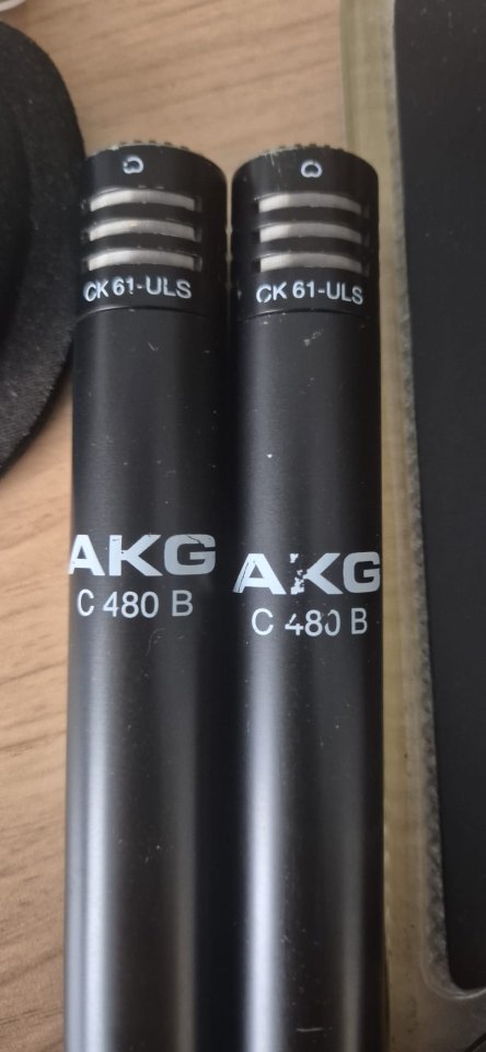 Micrófonos AKG C480 B con cápsula CK61 ULS