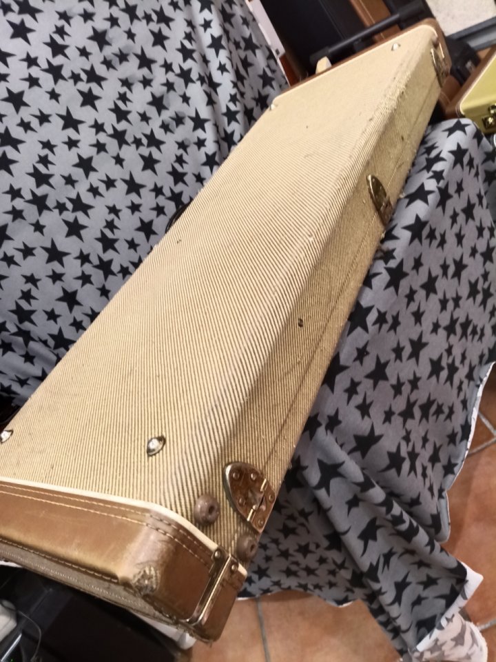 Estuche vintage twing relic  70s/80s