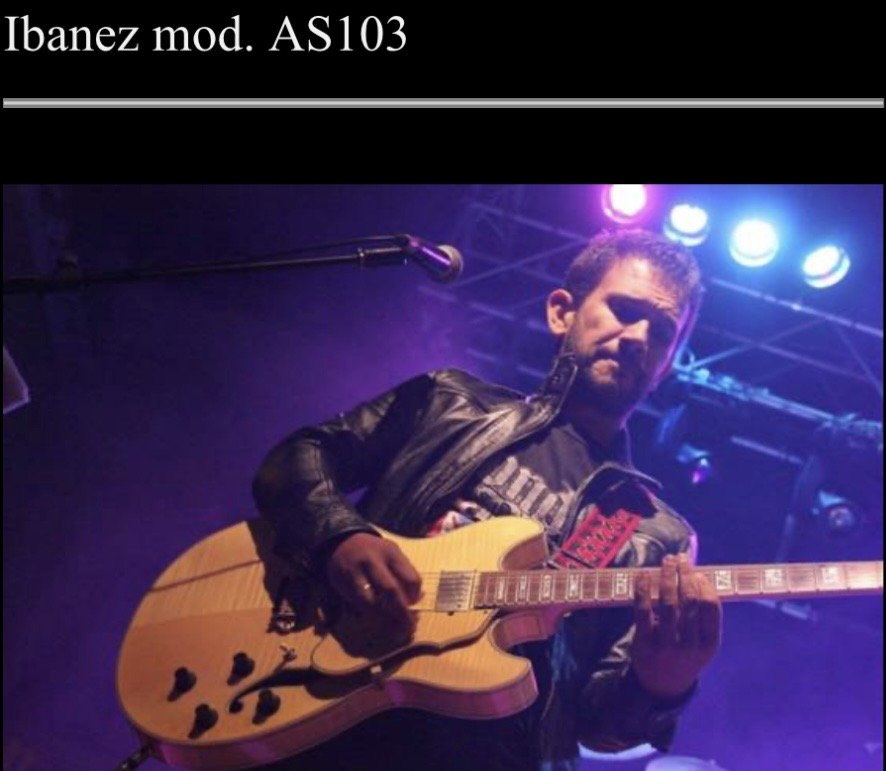 Ibanez AS103 Artcore Custom + estuche original de segunda mano · Alicante · 725 €