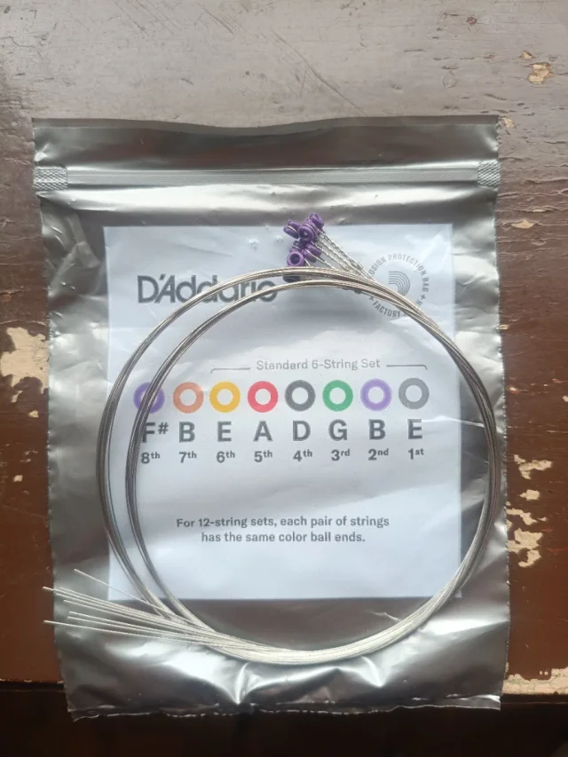 15x cuerdas D'Addario PL0135 de segunda mano · A Coruña · 10 €