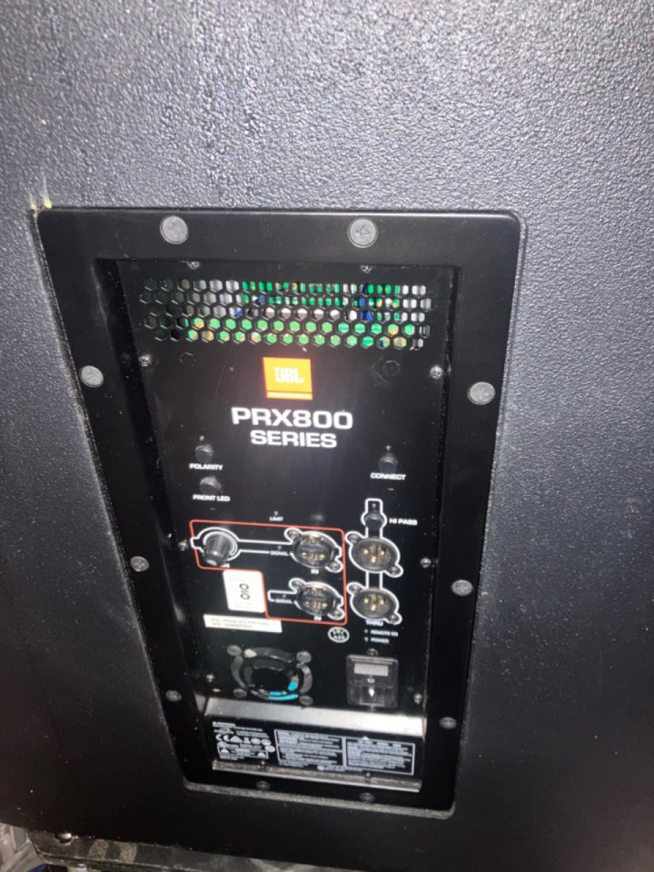 Equipo jbl prx