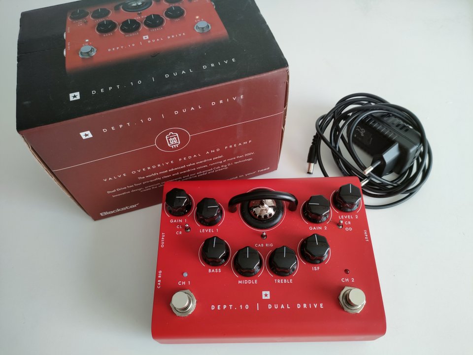 Overdrive & previo valvular BLACKSTAR DEPT. 10 envío incluido.