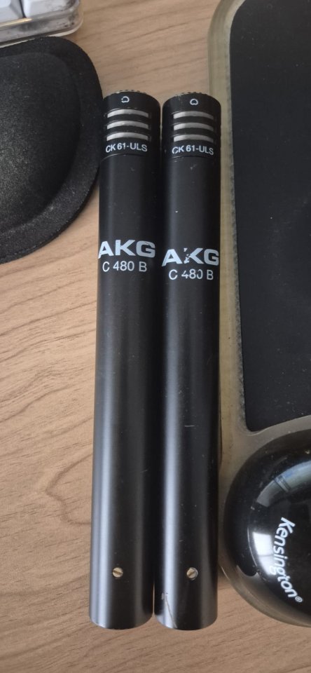 Micrófonos AKG C480 B con cápsula CK61 ULS