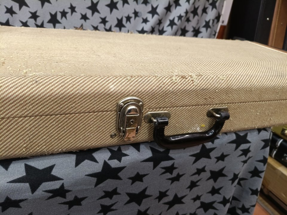 Estuche vintage twing relic  70s/80s