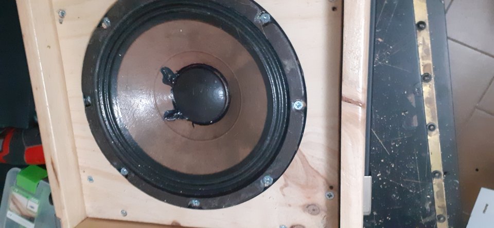 Pantalla con altavoz Eminence Beta 8" 100w 8ohmios