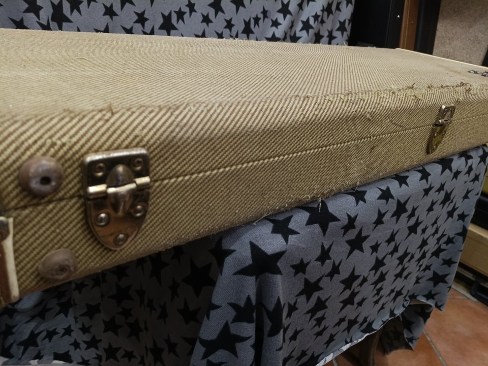 Estuche vintage twing relic  70s/80s