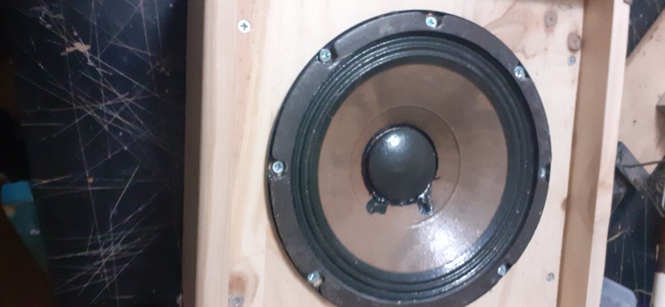 Pantalla con altavoz Eminence Beta 8" 100w 8ohmios