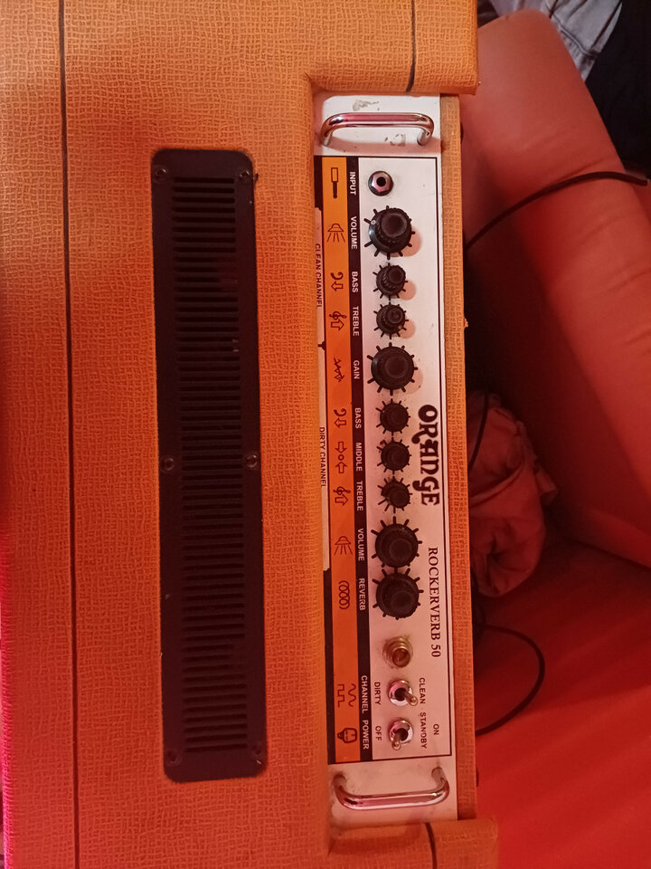 Combo Orange Rockerverb 50W 212