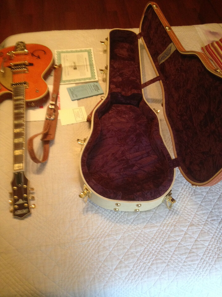 Guitarra Gretsch Chet Atkins serie limitada.