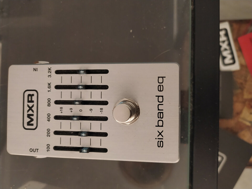 MXR M109s Six Band Eq RESERVADO