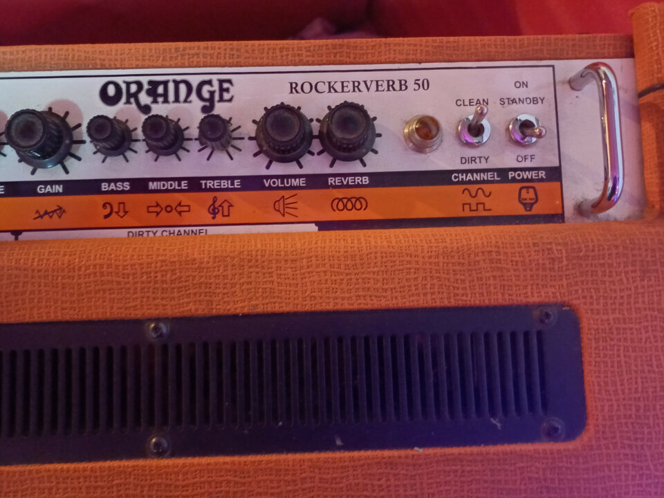 Combo Orange Rockerverb 50W 212
