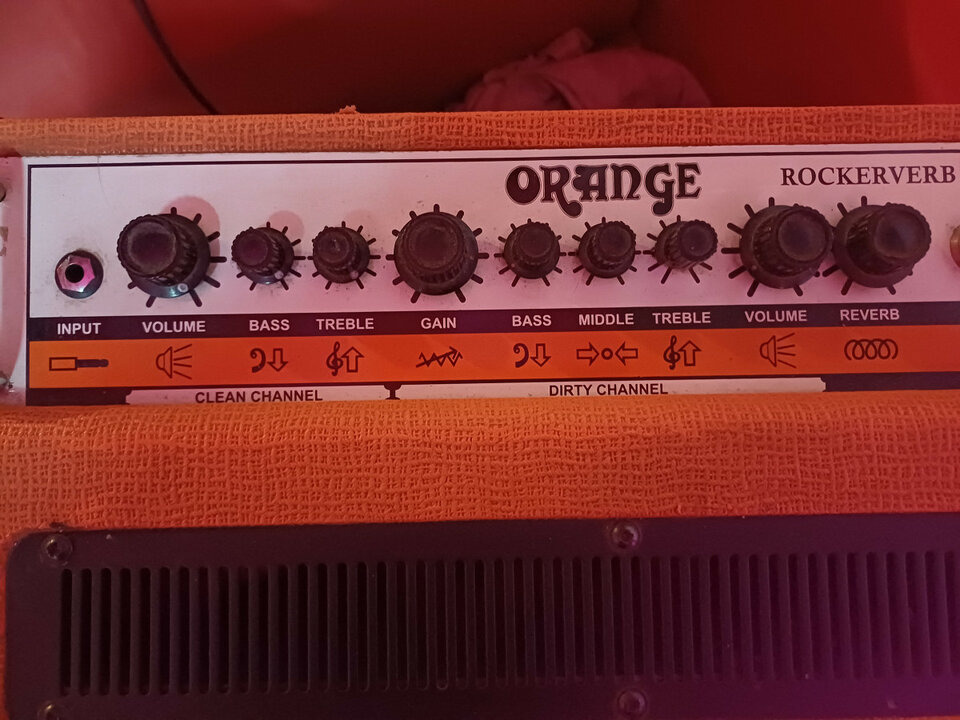 Combo Orange Rockerverb 50W 212