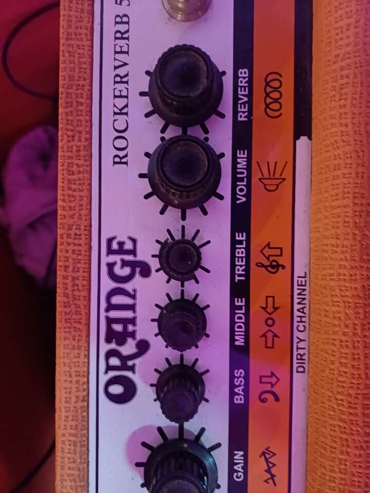 Combo Orange Rockerverb 50W 212