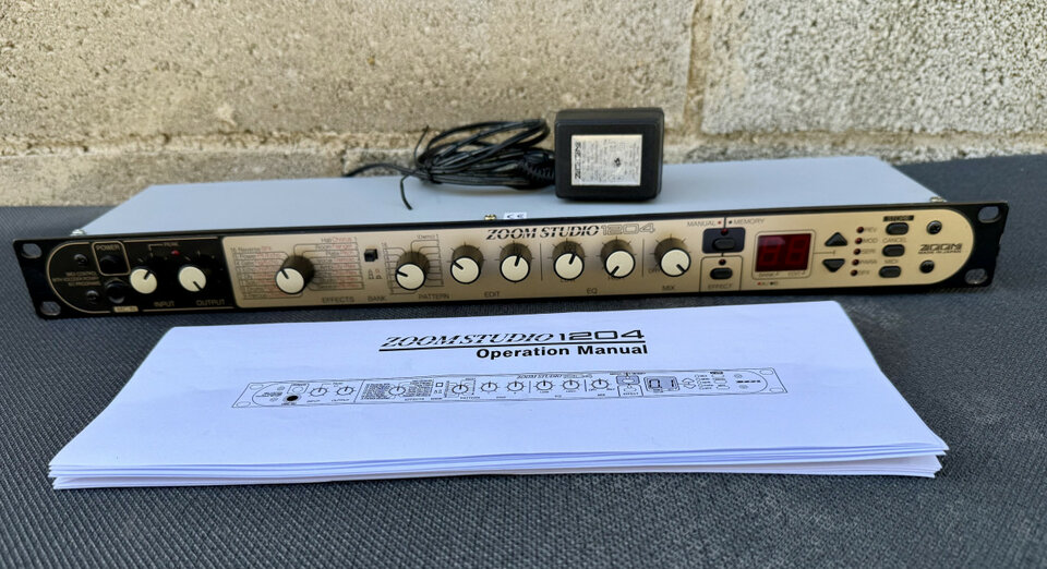 Zoom Studio 1204 Digital Reverb and Multi Effects Signal Processor Vintage