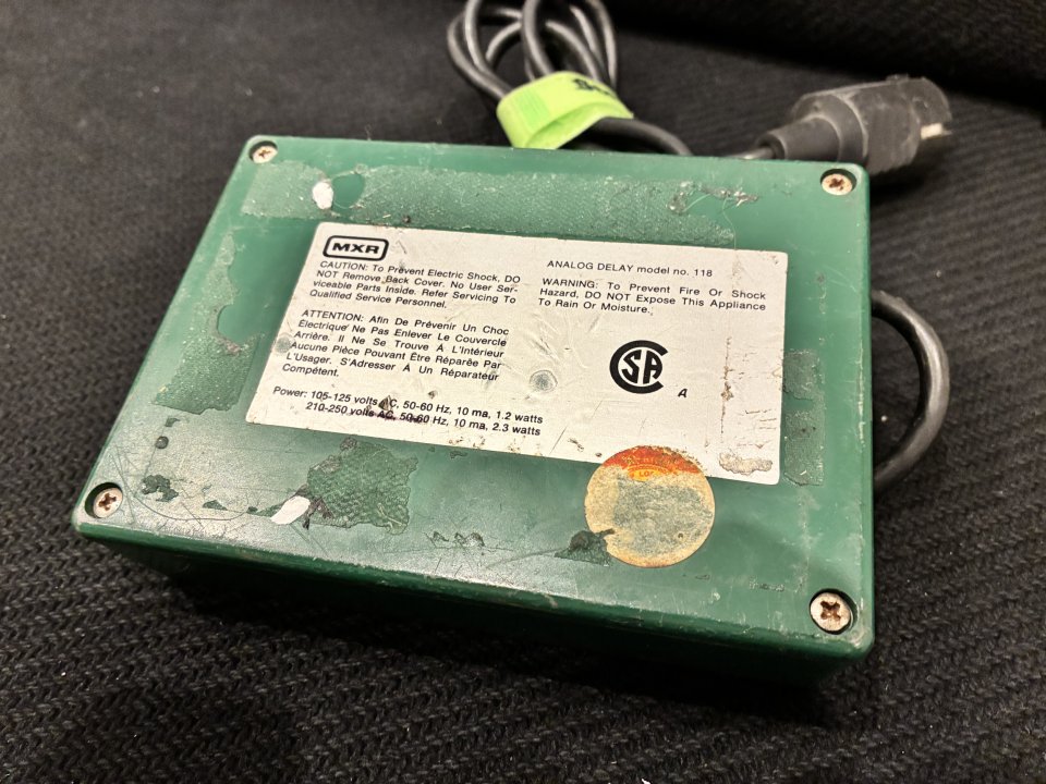 MXR Analog Delay (años 70-80) mod.118 de segunda mano · Foto 3 de 3 · Madrid · 250 €