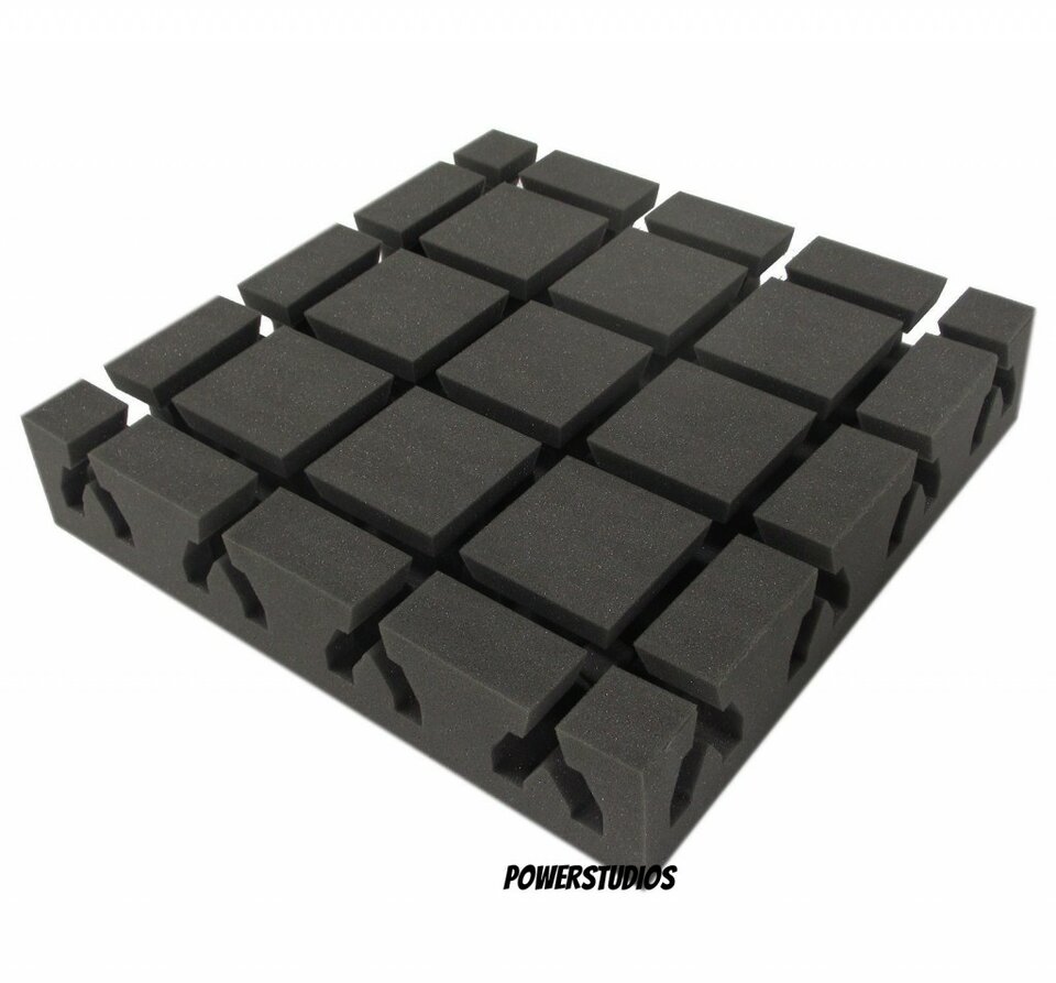 oferta-10 paneles de absorción y mejoramiento acústico 40x40x8 cm `Nuevos "en Stock`