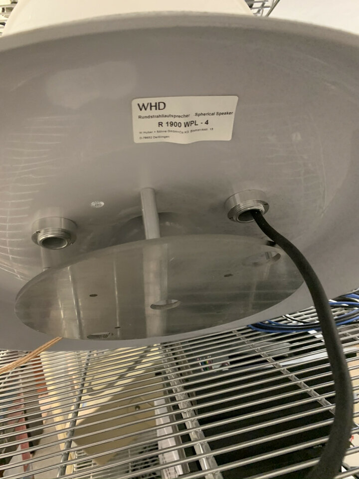 Sonido /iluminación para exteriores WHD.