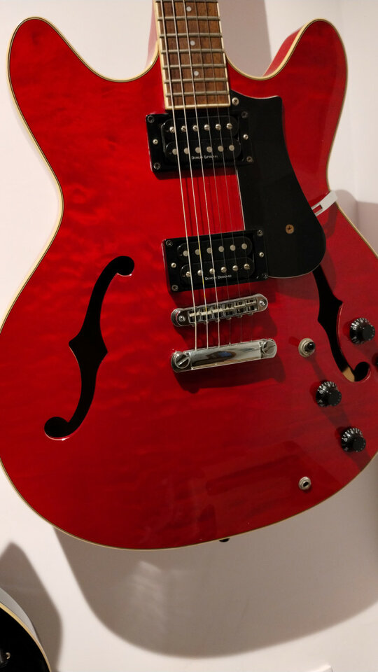 Guitarra Squier Starfire 2002 Korea