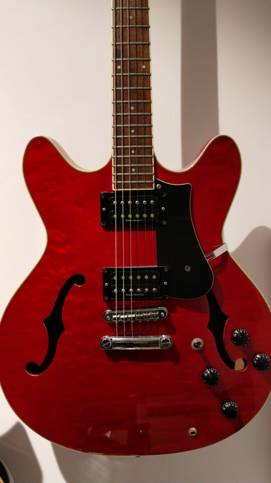 Guitarra Squier Starfire 2002 Korea