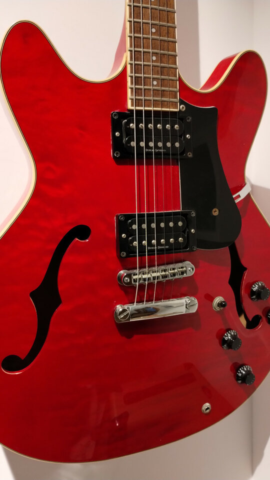 Guitarra Squier Starfire 2002 Korea