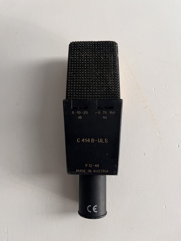 AKG C 414 B-ULS TLII – Micrófono de Condensador de segunda mano · Foto 4 de 4 · Barcelona · 699 €