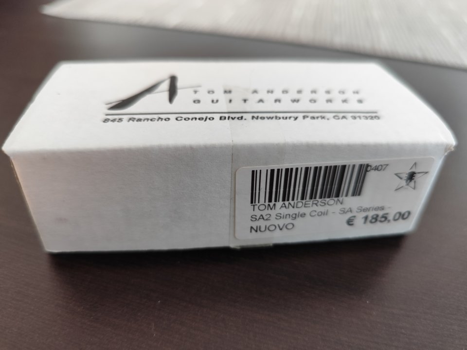 Pastilla Tom Anderson SA2
