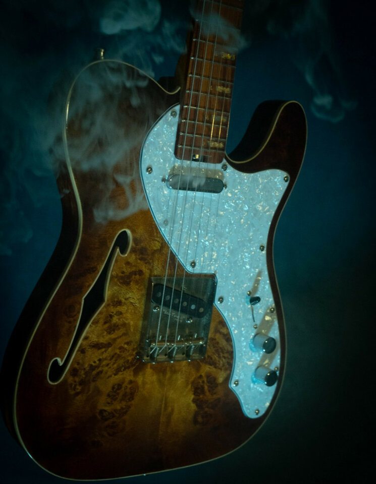 Telecaster thinline de Luthier