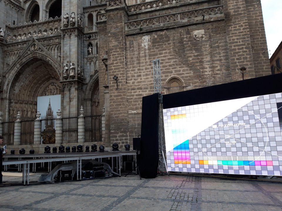 Pantalla led p3,9 15m2