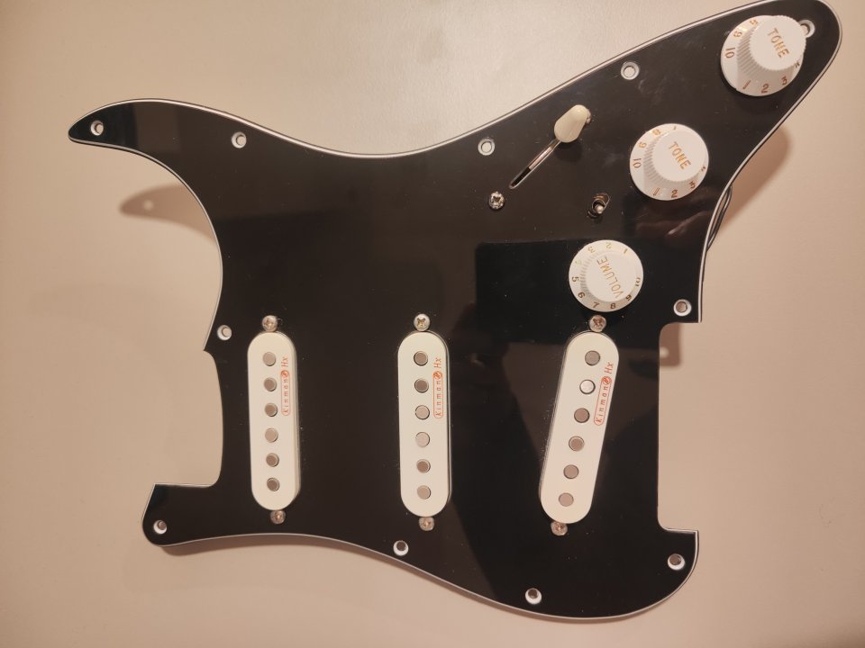 Set Pastillas Kinman Woodstock Plus montadas en golpeador