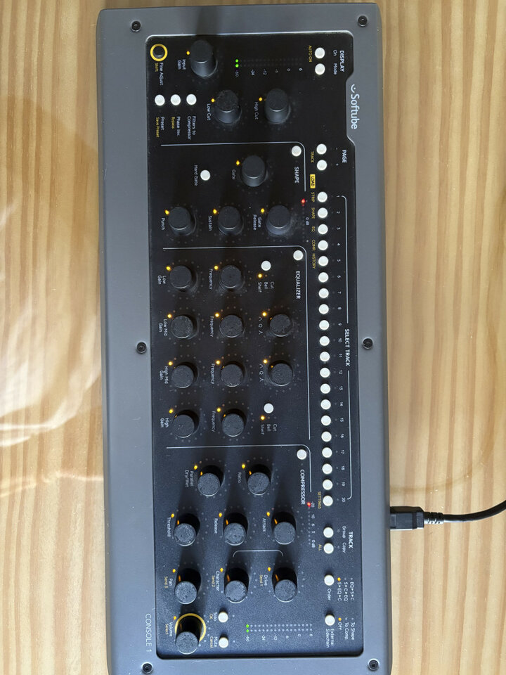 Console 1 superficie de control