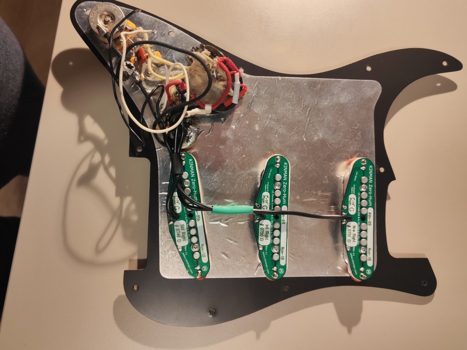 Set Pastillas Kinman Woodstock Plus montadas en golpeador