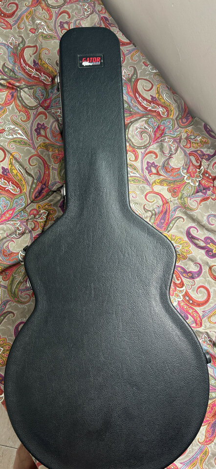 Estuche rigido para guitarras semi hollow tipo 335