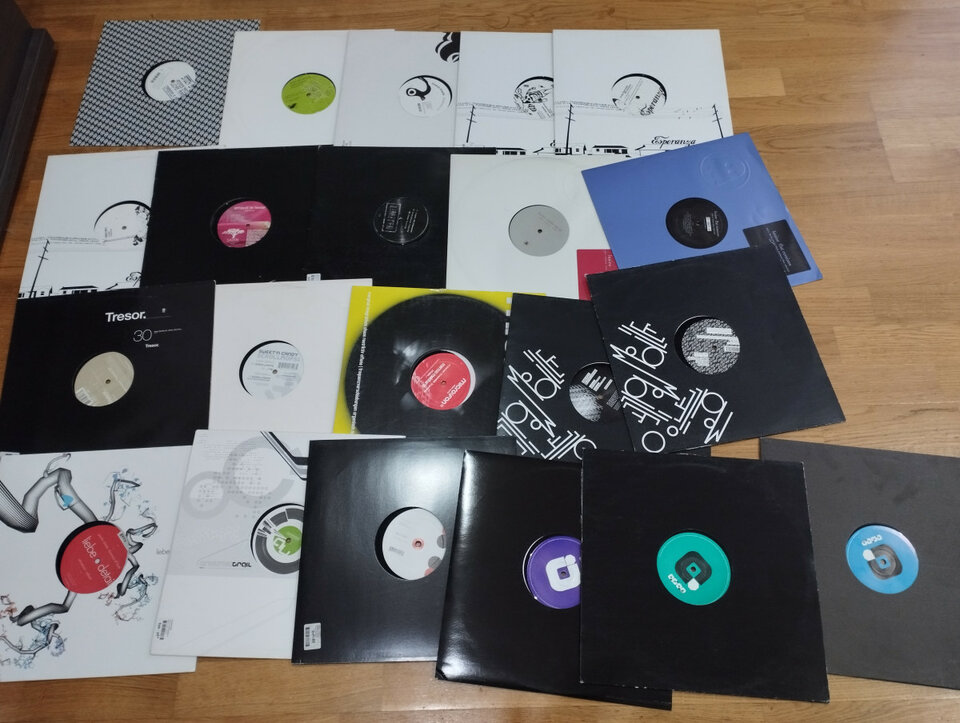 Vinilos techno -technohouse