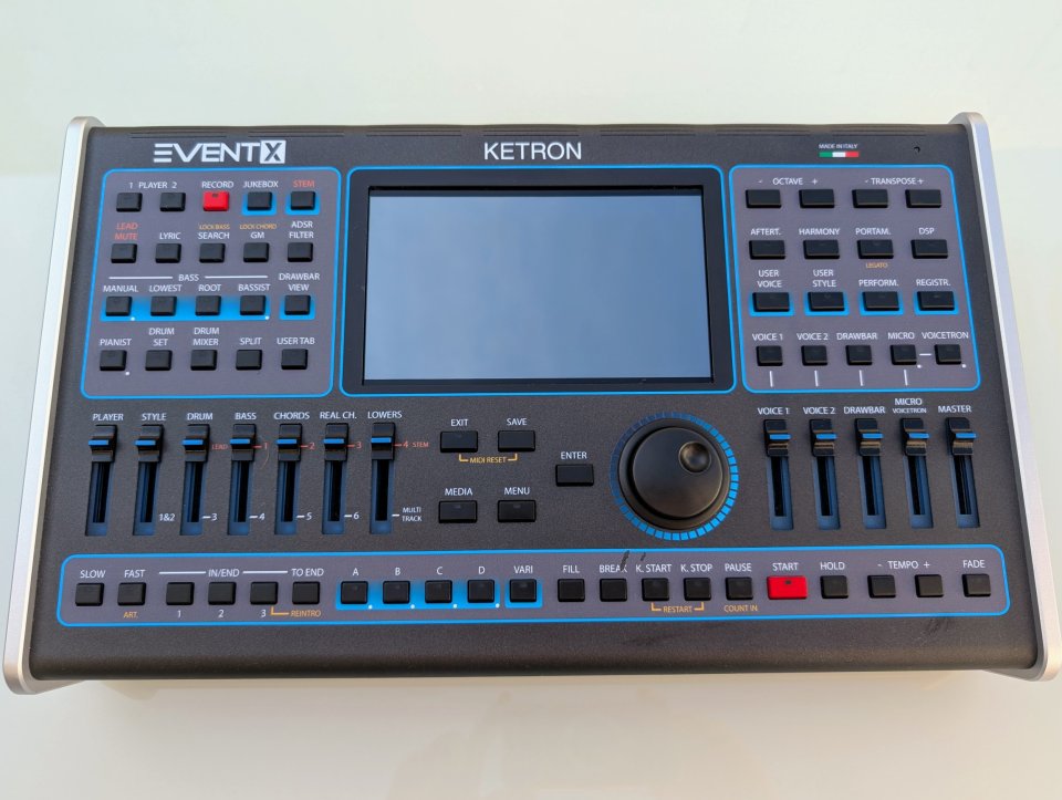 Ketron EventX ¡IM-PE-CA-BLE!