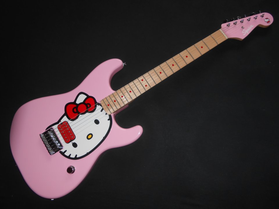 Squier Stratocaster Hello kitty (Extras)