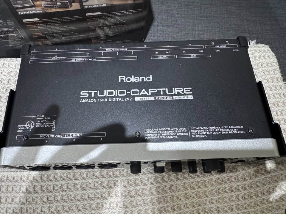 IInterface ROLAND Studio Capture 1610
