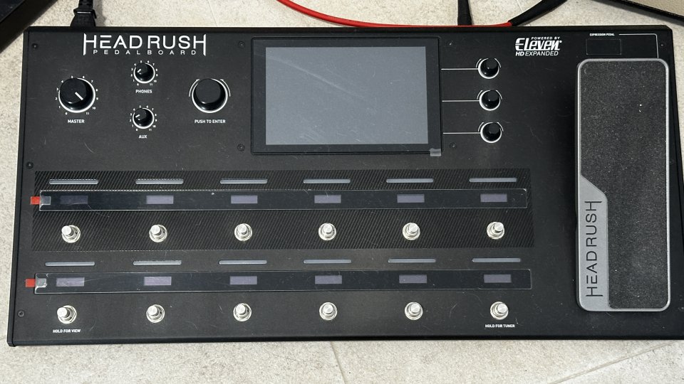 Headrush pedalboard