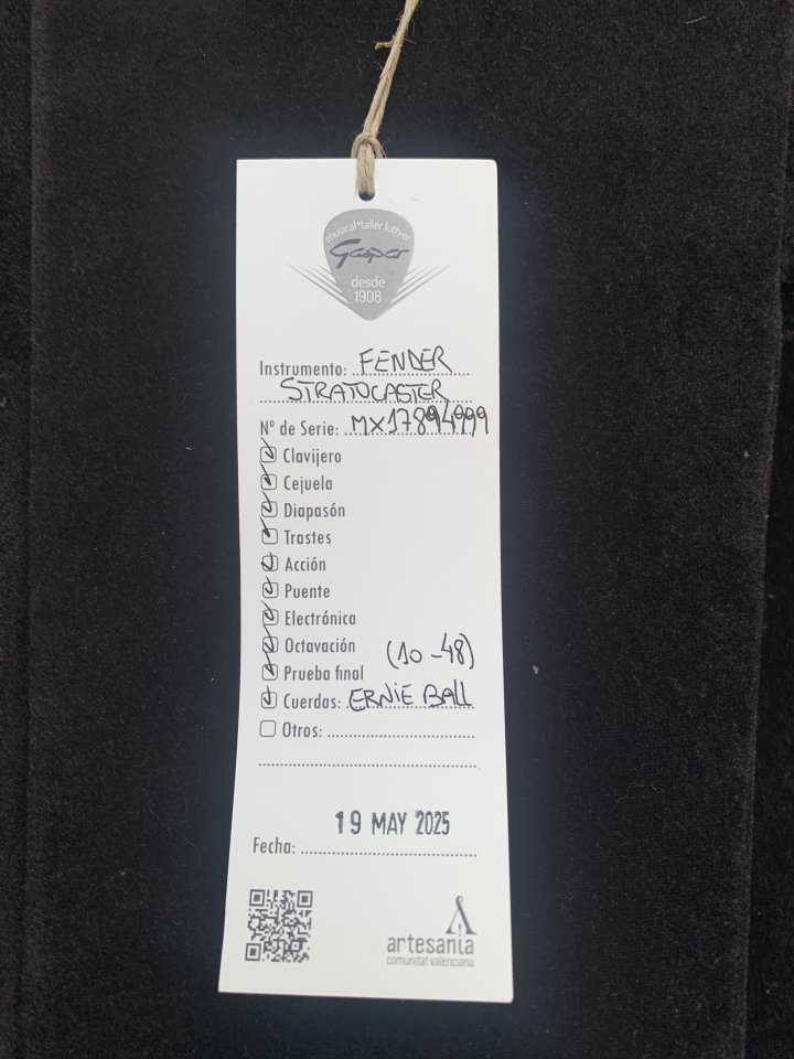 Fender Stratocaster Deluxe pastillas Joe Barden