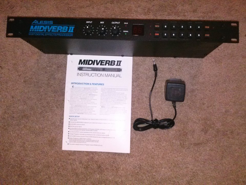 Alesis Midiverb II de segunda mano · Madrid · 200 €