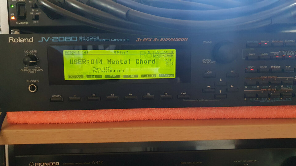 Roland JV2080 + 3 Expansiones