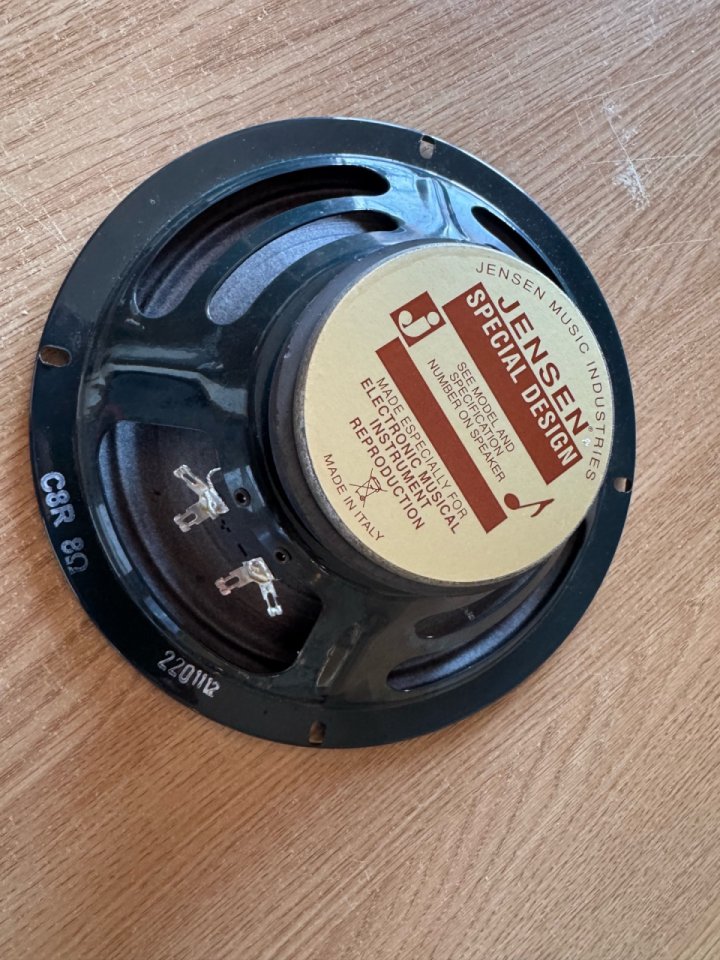 Jensen C8R 8” 8Ohm de segunda mano · Foto 2 de 4 · Albacete · 35 €