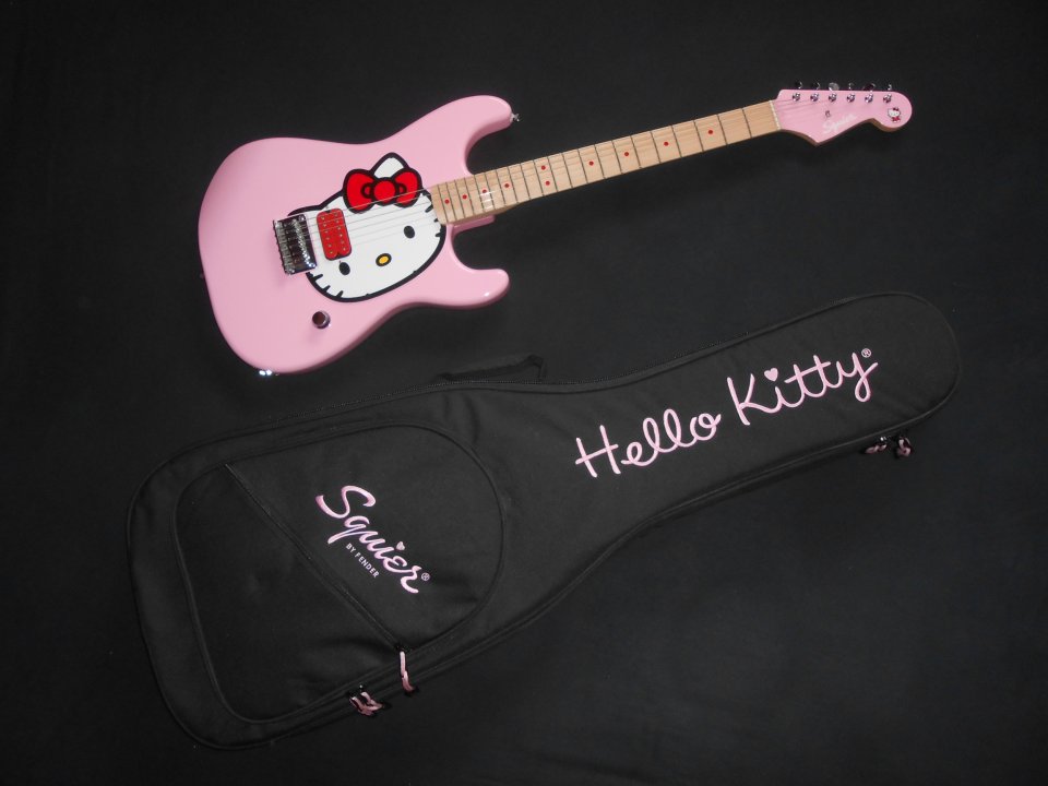 Squier Stratocaster Hello kitty (Extras)