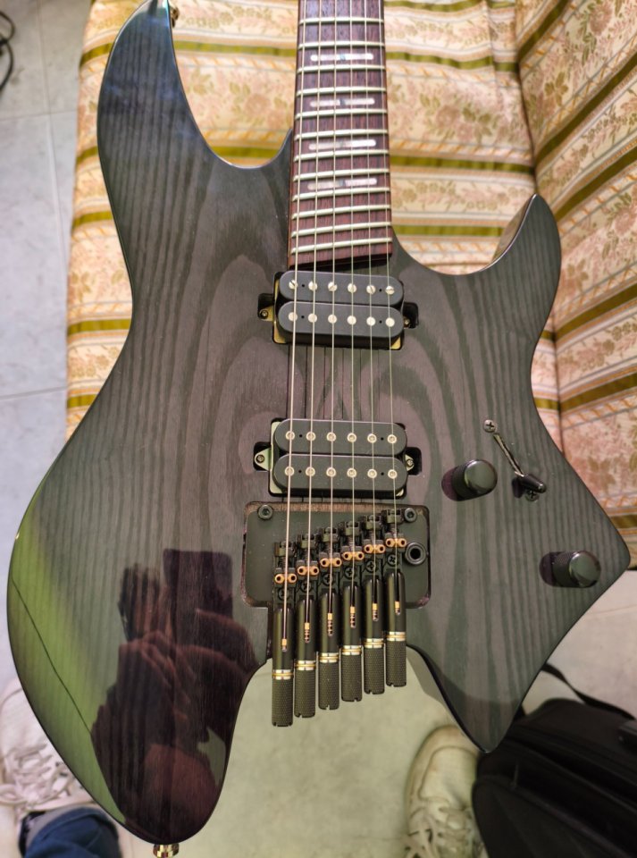 Sire Larry Carlton X6 headless + dimarzio