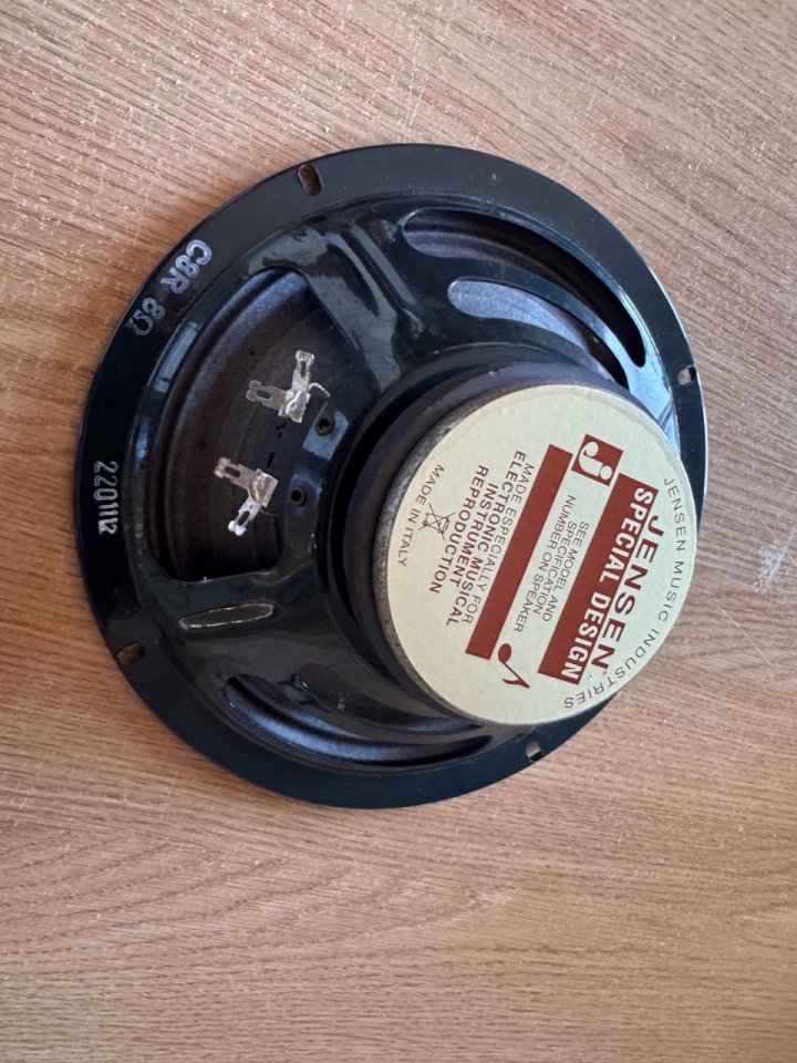 Jensen C8R 8” 8Ohm de segunda mano · Foto 3 de 4 · Albacete · 35 €